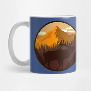 Deer In The Dawn - Nature Lovers Mug